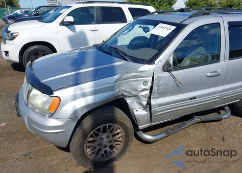 2004 Jeep Grand Cherokee Limited из США, поврежденный, VIN 1J4GW58N04C339706